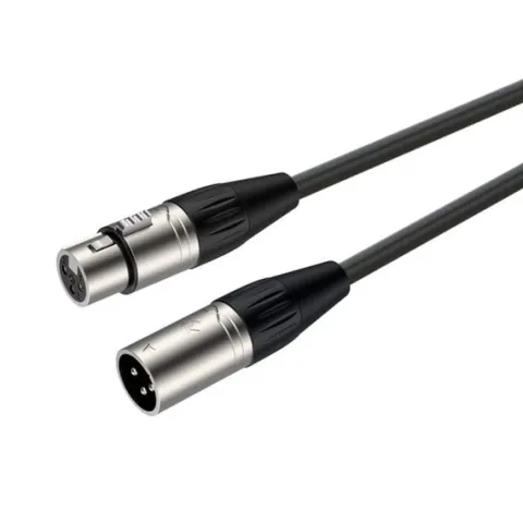 Roxtone kabel 10M, 3 pinowe gniazdo XLR żeńskie, XLR męski,SMXX200L10