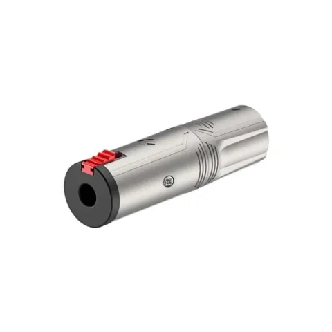 Roxtone RA3XMJF przejściówka wtyk XLR męski do Jack 6.3mm Stereo żeński