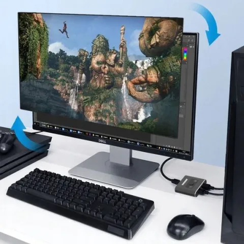 ROZDZIELACZ HDMI SWITCH PRZEŁĄCZNIK 4K SPLITTER