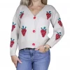 Rozpinany sweter kobiecy modny wyjątkowy kardigan blezer narzutka