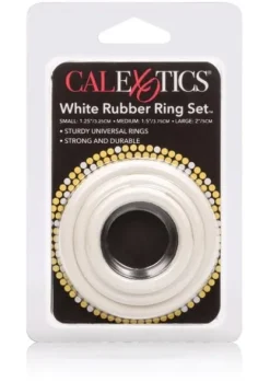 Rubber Ring - 3 Piece Set White