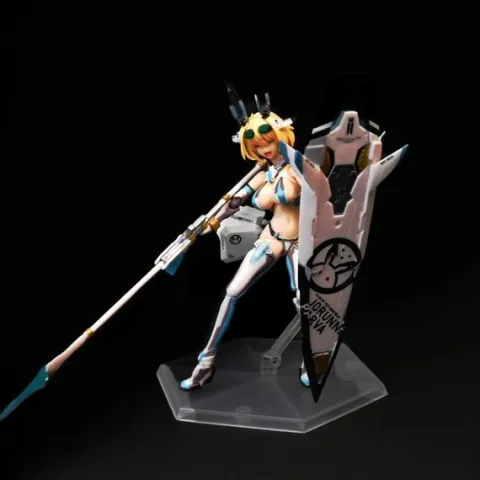 Ruchoma Figurka Sophia F. Shirring | Żywica | 17 cm | Bunny Suit Planning