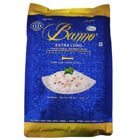 Ryż basmati super długi Extra Long Rice Banno 1kg