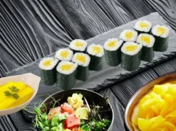 Rzodkiew żółta marynowana Takuan do sushi paski piklowana chrupiąca radish 350g
