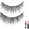 RZĘSY MAGNETYCZNE 3X DŁUGIE + PĘSETA + EYELINER