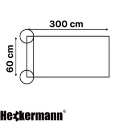 Samoprzylepna naklejka na ścianę 60x300cm Heckermann CSK-212