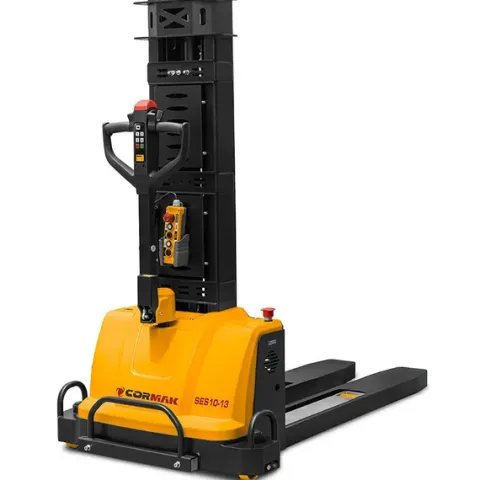 SAMOZAŁADOWCZY WÓZEK MASZTOWY ELEKTRYCZNY 1000 KG 1300 MM CORMAK SES10-13