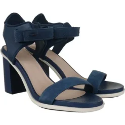 Sandały Lacoste Lonelle Heel Sandal 116 1 Caw damskie skórzane na obcasie 40 1/2
