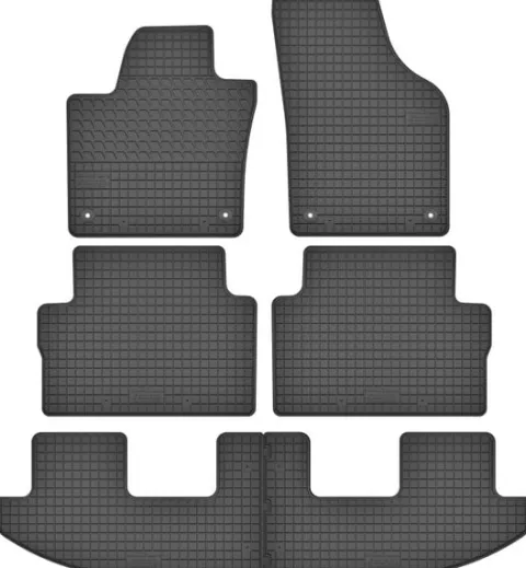 SEAT Alhambra II 7os 10- DYWANIKI GUMOWE STOPERY