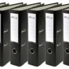 SEGREGATOR A4 50mm WZMOCNIONY OKUTY CZARNY x 5 szt