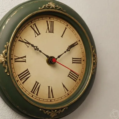 Sekundnik do mechanizmu zegara 55mm złoty