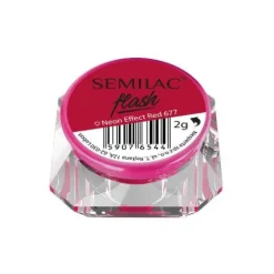 Semilac Flash Neon Effect Red 677