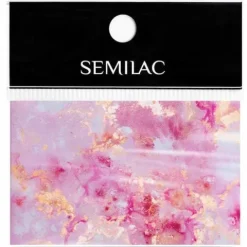 Semilac folia transferowa 12 Rose Gold Marble