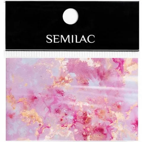 Semilac folia transferowa 12 Rose Gold Marble