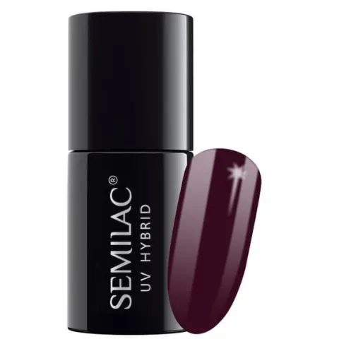 Semilac 083 Lakier hybrydowy Burgundy Wine, 7ml