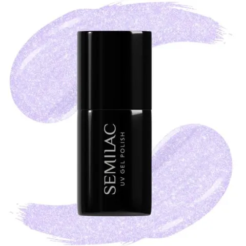 SEMILAC Lakier hybrydowy 499 Violet Vibes 7ml