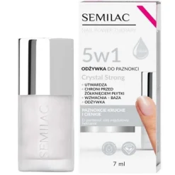 SEMILAC Odżywka do paznokci 5w1 Crystal Strong 7ml