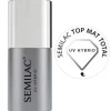 SEMILAC Top mat total top matowy na lakier hybrydowy 7ml