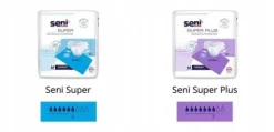 SENI SUPER PLUS PIELUCHOMAJTKI DLA DOROSŁYCH L NA RZEPY 30SZT.