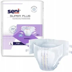 SENI SUPER PLUS PIELUCHOMAJTKI DLA DOROSŁYCH L NA RZEPY 30SZT.