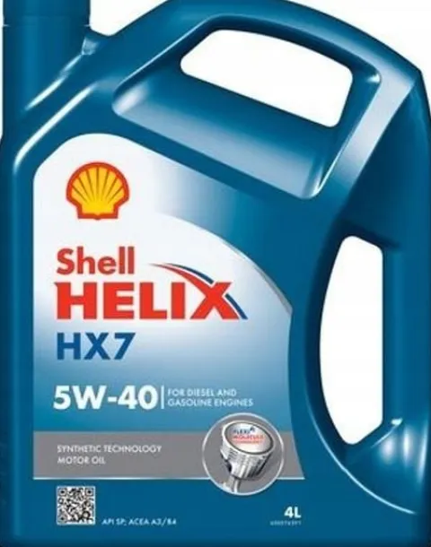 Shell Helix HX7 5W-40 4L / 550070319 Produkcji 2024