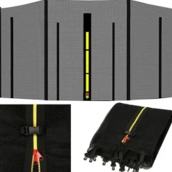 Siatka do trampoliny zewnętrzna 10FT 305 cm 8 słupków