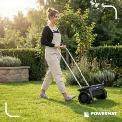 SIEWNIK RĘCZNY REGULOWANY 10 STOPNI SZEROKOŚĆ 46CM 12L DO NASION TRAW OGRÓD