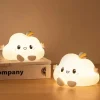 Silikonowa lampka nocna Chmurka led rgb