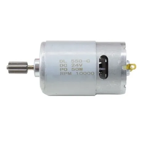 SILNIK DO POJAZDÓW NA AKUMULATOR SILNIK-24V-DL550-C-10000RPM-50W