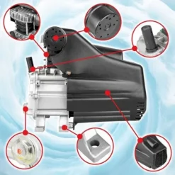 SILNIK ELEKTRYCZNY 230V Z POMPA DO KOMPRESORA 24/50L JEDNOTŁOKOWA SPRĘŻARKA