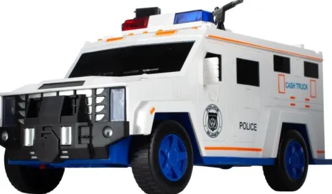 Skarbonka Sejf Dla Dzieci Na Kod Szyfr Samochód Policja Auto