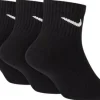 Skarpety Nike EVERYDAY CUSHIONED ANKLE 3PAK (SX7667 010) 46-50
