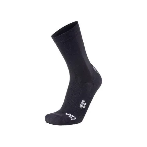 Skarpety UYN Merino Socks Black White 45-47