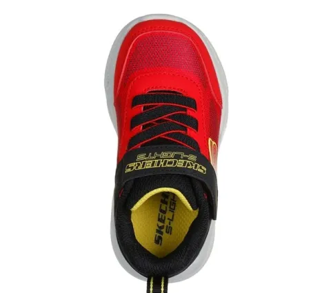 Skechers buty dziecięce Meteor-Lights - Krendox 401495N RDBK red 22