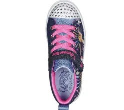 Skechers dziecięce buty świecące UNICORN SUNSHINE 314802L NVMT 35