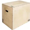 Skrzynia plyometryczna UNDERFIT 75 x 60 x 50 cm drewniana