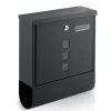 Skrzynka na listy 34x30,5x10 cm antracyt HM-861