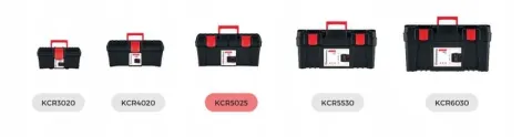 Skrzynka narzędziowa, warsztatowa Caliber KCR5025, Wymiary 25.7x46x22.7 cm, Prosperplast