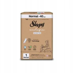Sleepy wkładki higieniczne Sleepy Ecologic Normal 40szt.