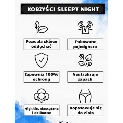 Sleepy wkładki higieniczne Sleepy Ecologic Normal 40szt.