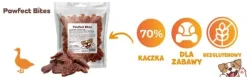 Smaczki przysmaki dla psa serduszka z kaczką i ryżem 500g PAWFECT BITES