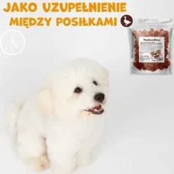 Smaczki przysmaki dla psa serduszka z kaczką i ryżem 500g PAWFECT BITES