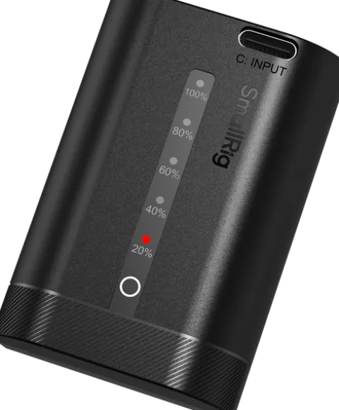 SmallRig 5298 Akumulator do aparatu fotograficznego USB-C z wyświetlaczem