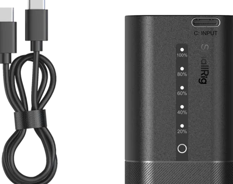 SmallRig 5298 Akumulator do aparatu fotograficznego USB-C z wyświetlaczem