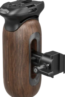SmallRig 5239 Drewniany uchwyt boczny z zaciskiem NATO