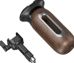 SmallRig 5239 Drewniany uchwyt boczny z zaciskiem NATO