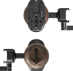 SmallRig 5239 Drewniany uchwyt boczny z zaciskiem NATO