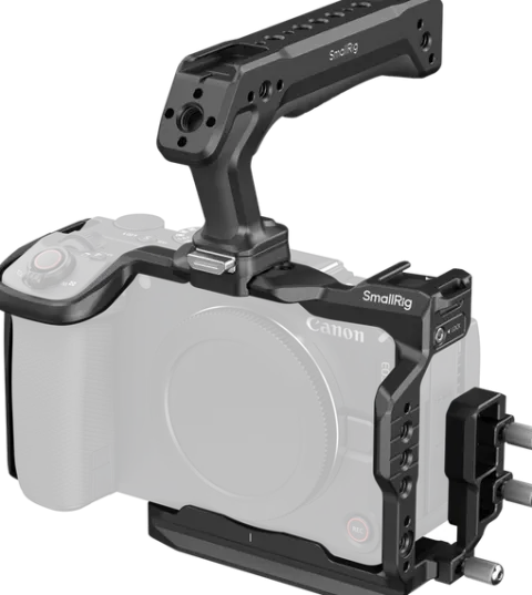SmallRig 6379 Klatka HawkLock do Canon EOS R6 V z Uchwytem Górnym Arca