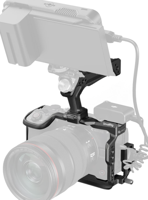 SmallRig 6379 Klatka HawkLock do Canon EOS R6 V z Uchwytem Górnym Arca
