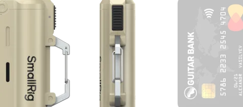 SmallRig 6089 Powerbank 10000mAh z 2 Akumulatorami Ładowarka USB-C Brązowy